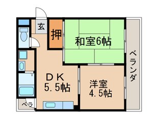 アイ･シャガールの物件間取画像